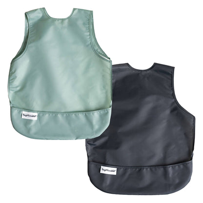 Mess-proof Apron Bibs - 2 Pack