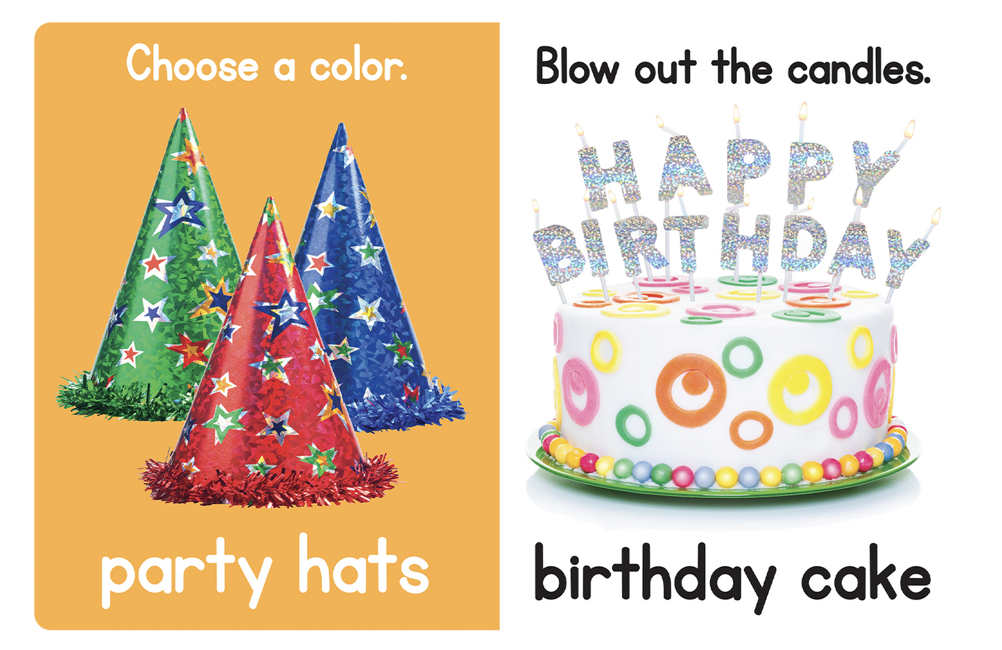 Happy Birthday!  -Touch and Feel Sensory Board Book