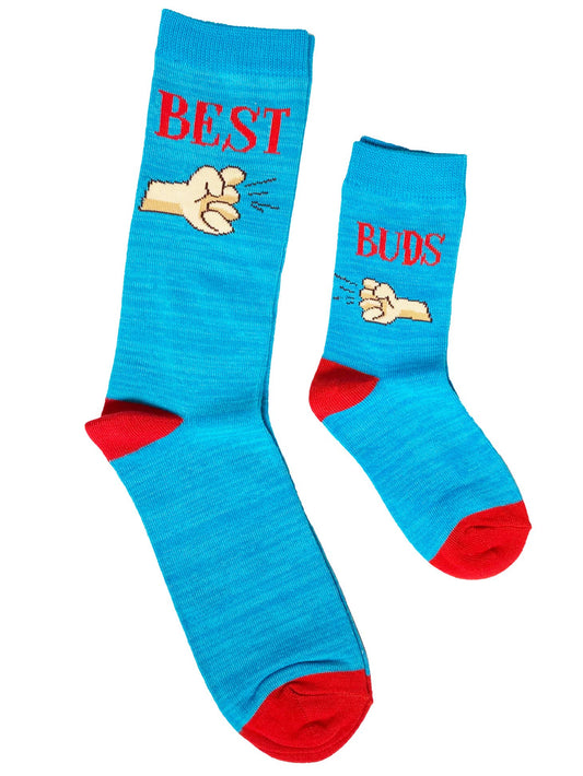 Sidekicks Best Buds Father Son - Daddy & Me Socks Set