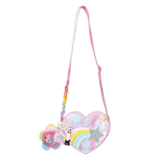 Sweet Heart Crossbody,Rainbow