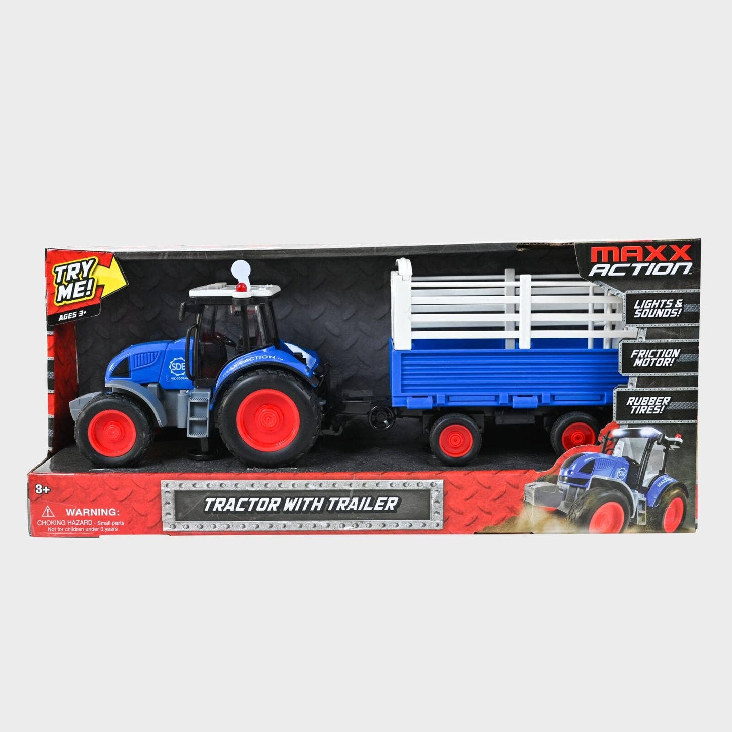 Maxx Action Lights & Sounds Tractors (1:16) assortment