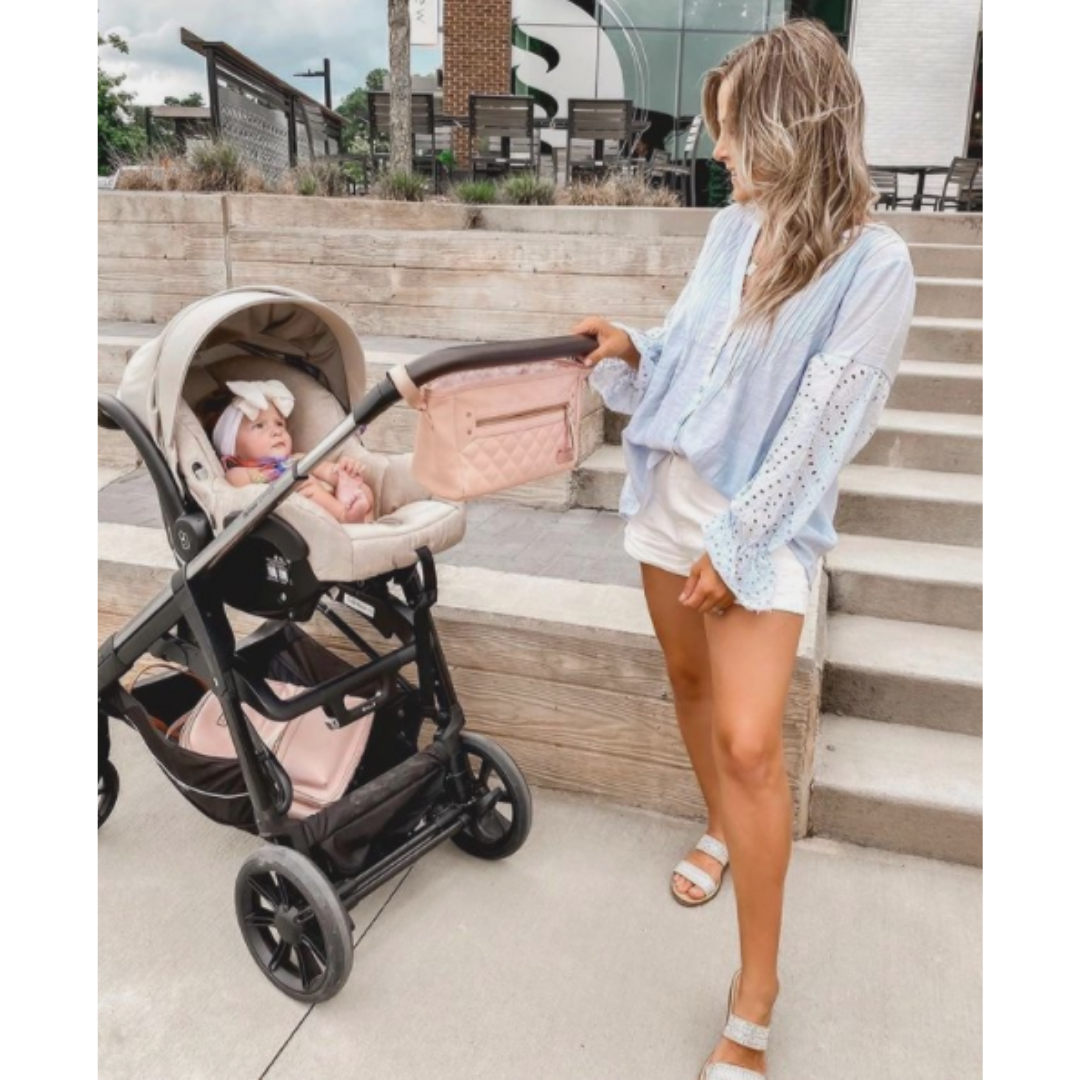 *OUTLET* Blush Travel Stroller + Wagon Caddy