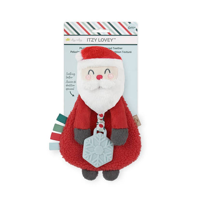 Holiday Itzy Lovey™ Plush + Teether Toy: Bear