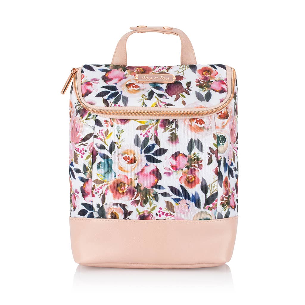 Blush Floral Chill Like A Boss Bottle Bag