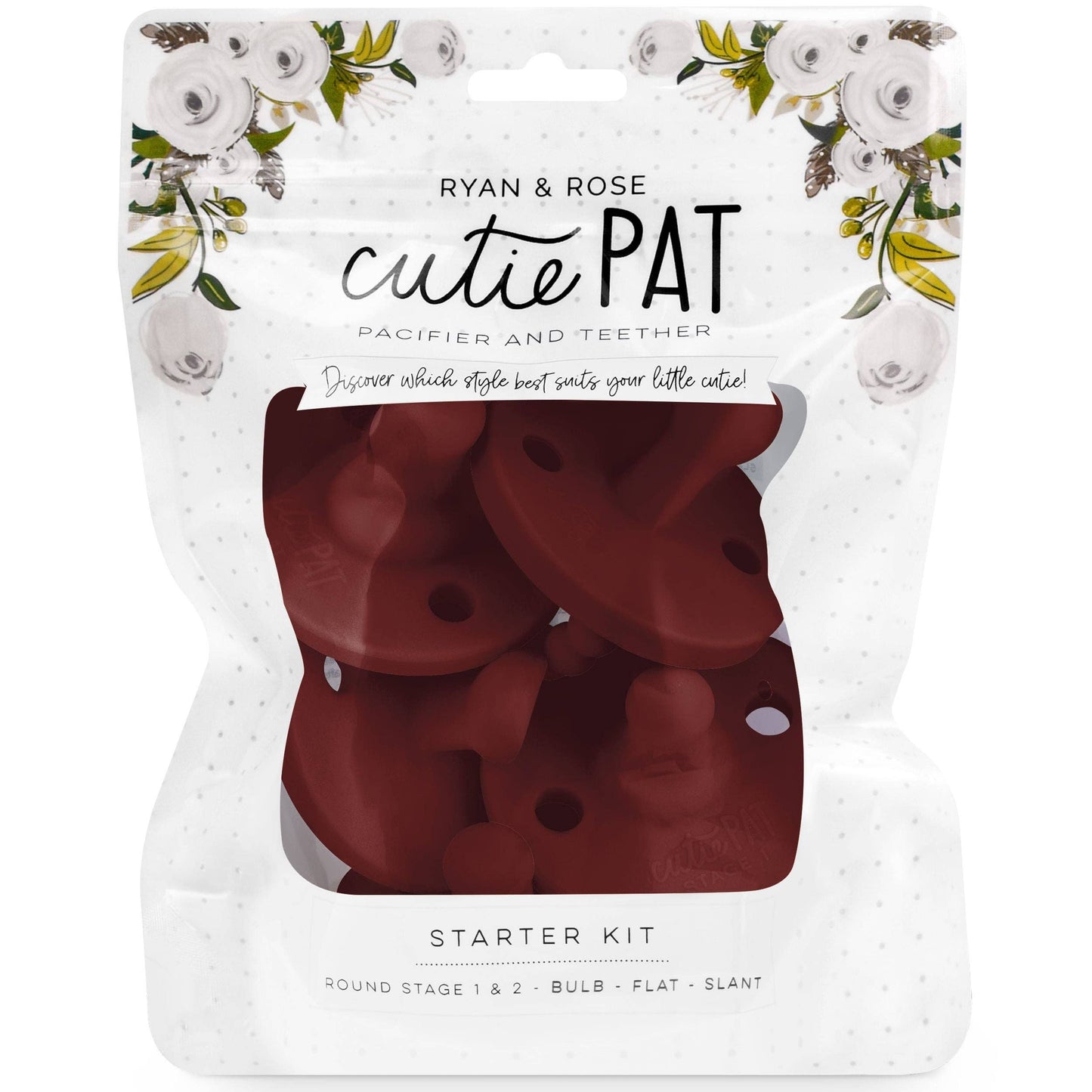 Cutie PAT (Pacifier + Teether) Starter Kit