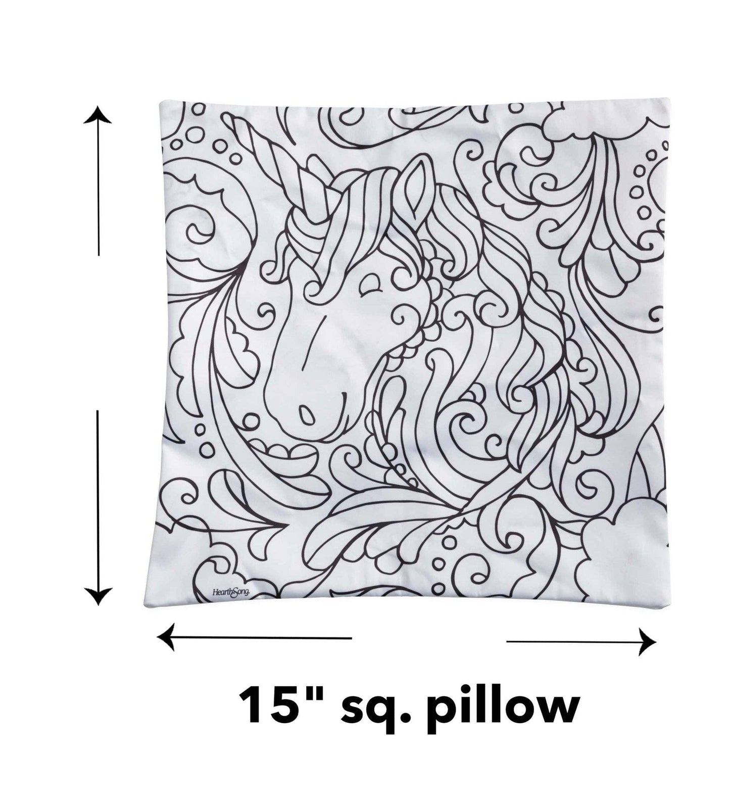 Color-Your-Own Pillow Set: Butterfly