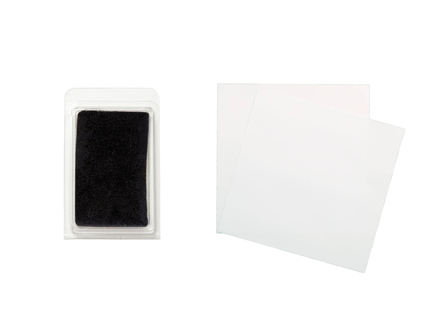 Linen Memory Babybook and Ink Pad, Gray