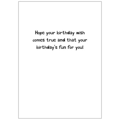 Wish Big - Birthday Value Card