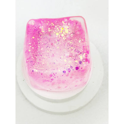 Slow Rise Glitter Squishy Cube