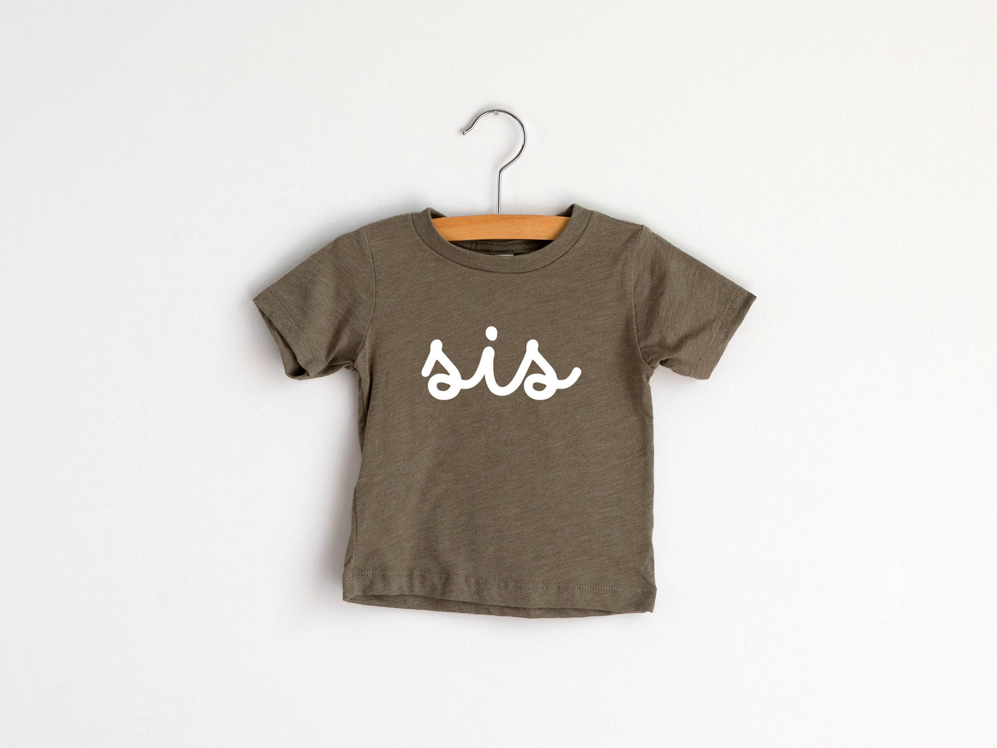 Sis Script Baby & Kids Tri-Blend Tee