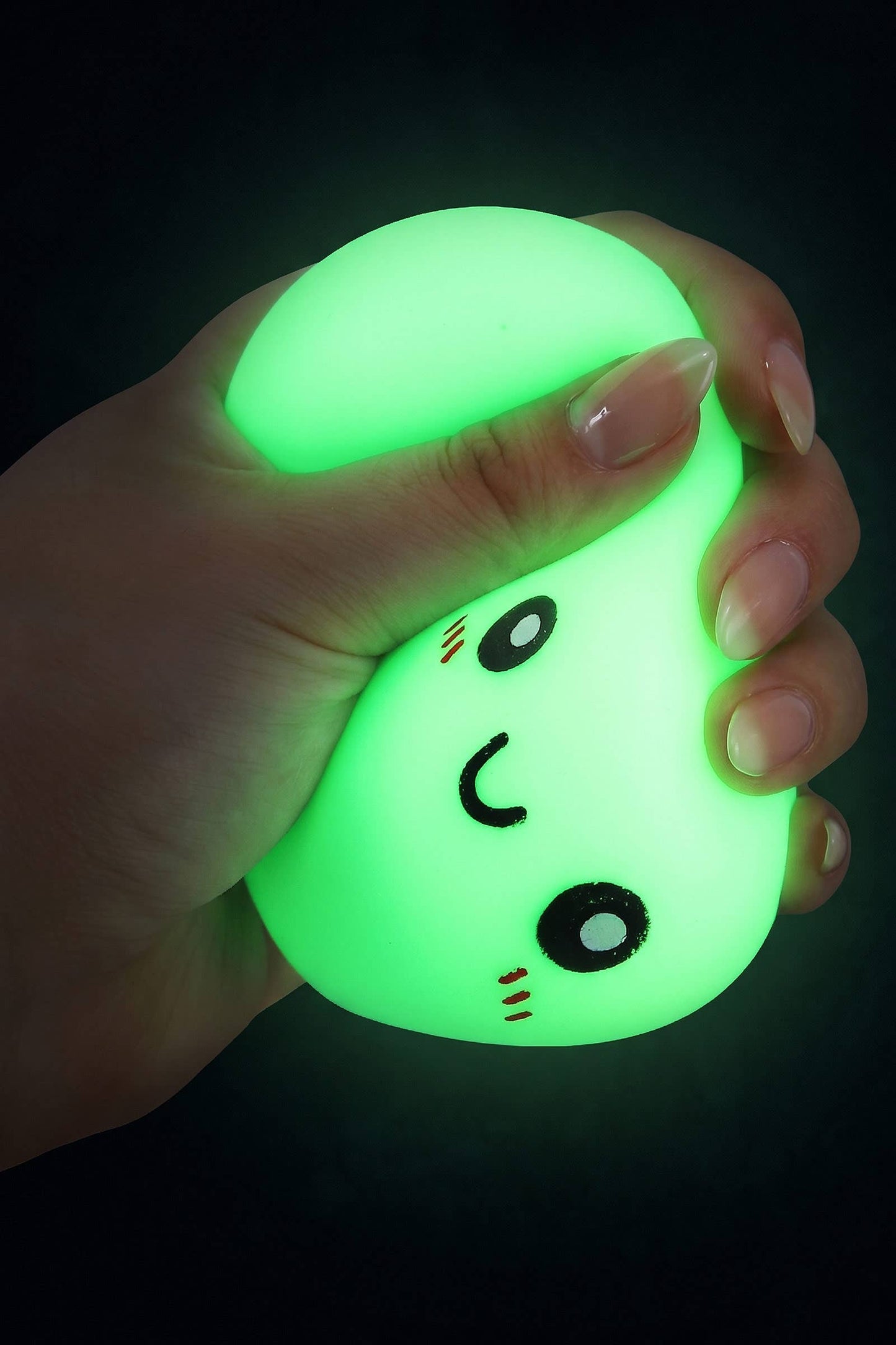 Glow In Dark Dumpling Squishy Bao Bun Blind Box - 12 Pcs
