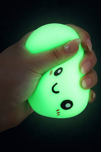 Glow In Dark Dumpling Squishy Bao Bun Blind Box - 12 Pcs