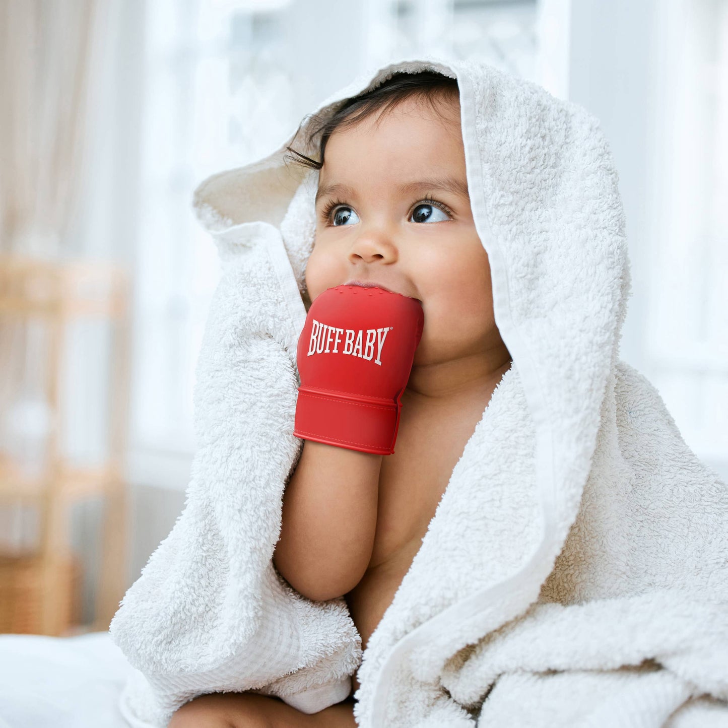 BUFF BABY - Boxing Glove Teething Mitt