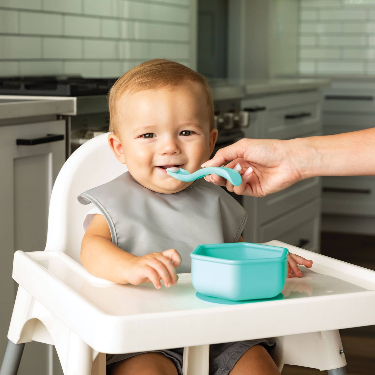 Silicone Baby Spoons - 4 Pack