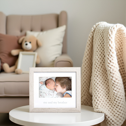 Me & My Brother Picture Frame, Rustic