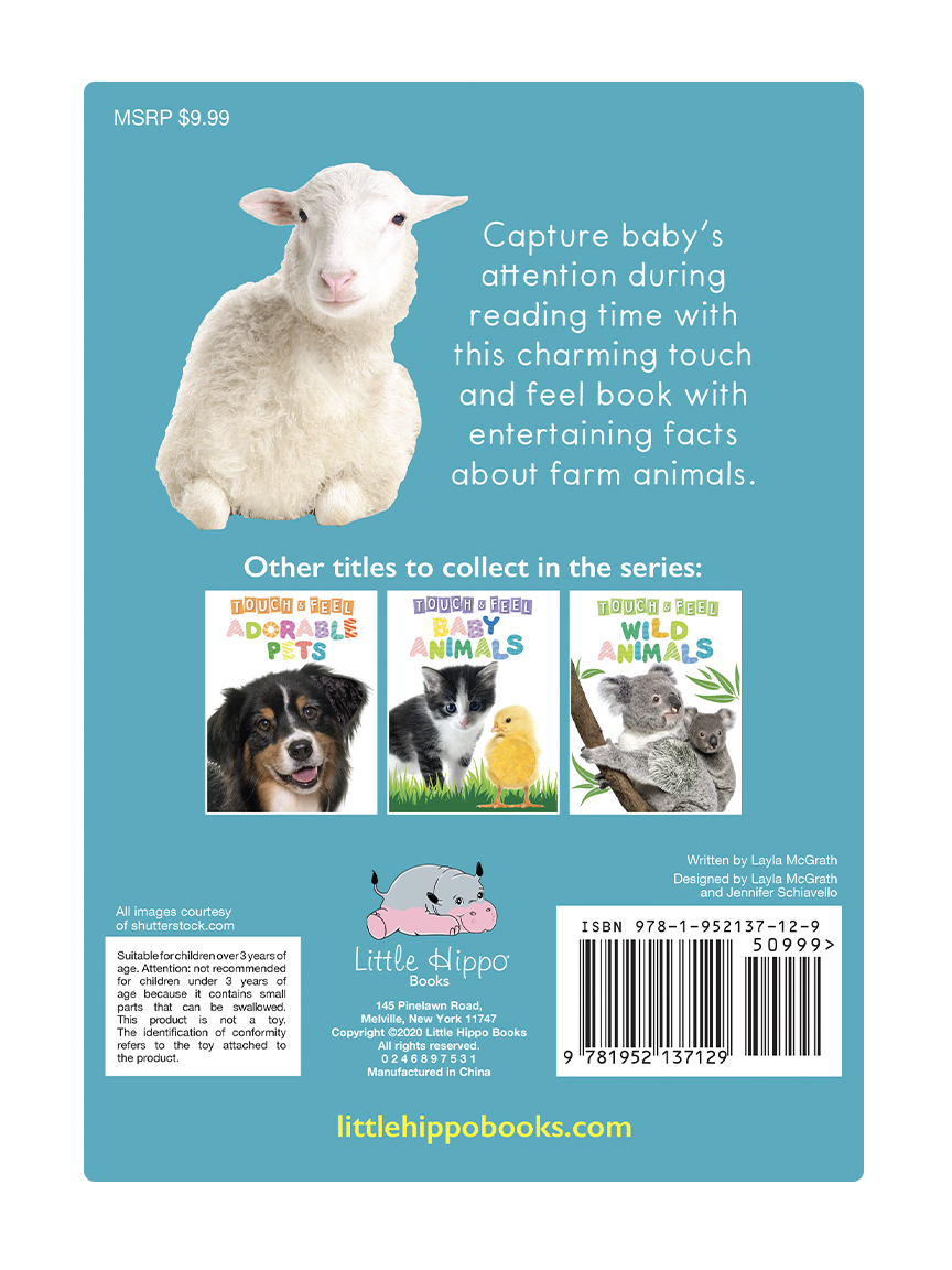 Farm Animals: A Touch and Feel Book