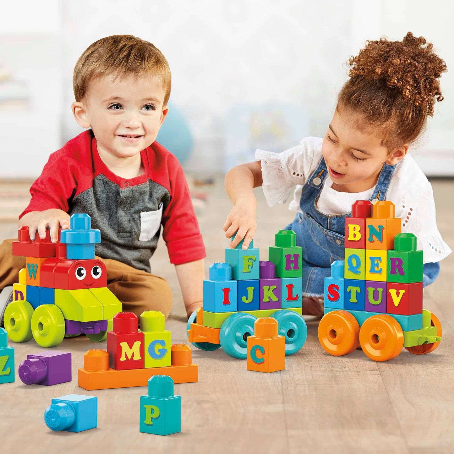 MEGA™ Bloks Building Basics ABC Learning Train