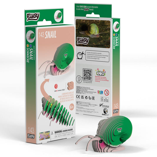 EUGY Snail 3D Puzzle