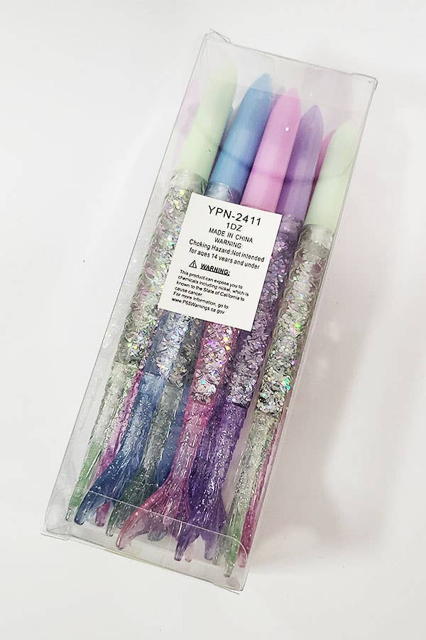 Glitter Mermaid Tail Pen