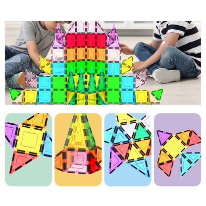 PicassoTiles 101pc Magnetic Tile Building Set