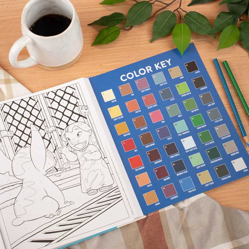 Disney Stitch Color-By-Number by Editors of Thunder Bay Press
