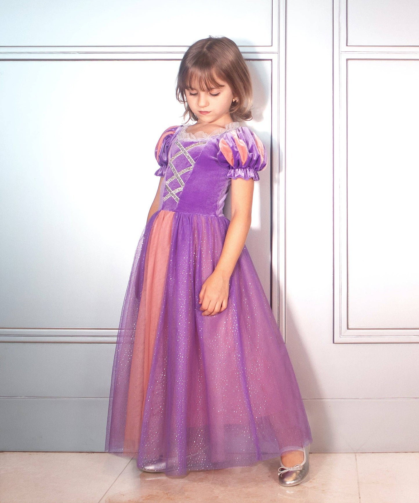 The Tower Princess  purple costume dress