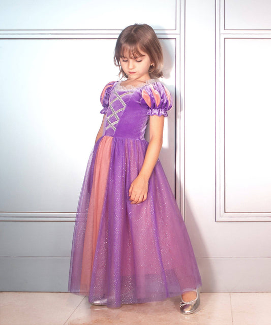 The Tower Princess  purple costume dress