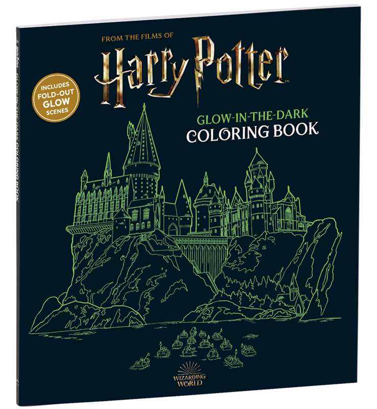 Harry Potter Glow in the Dark Coloring Book by Editors of Thunder Bay Press