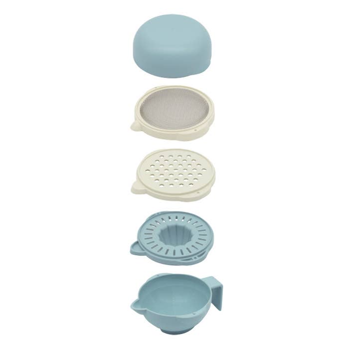 Homemade Baby Food Prep Set Blue