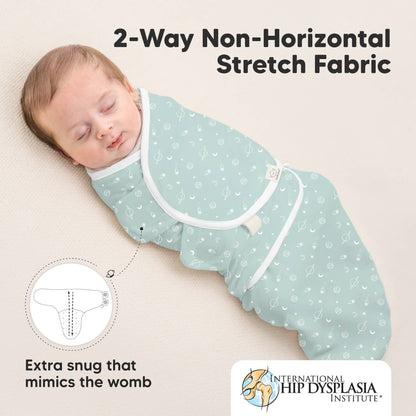 3pk Soothe Baby Swaddles 0-3 Months, Sleep Sack for Newborns