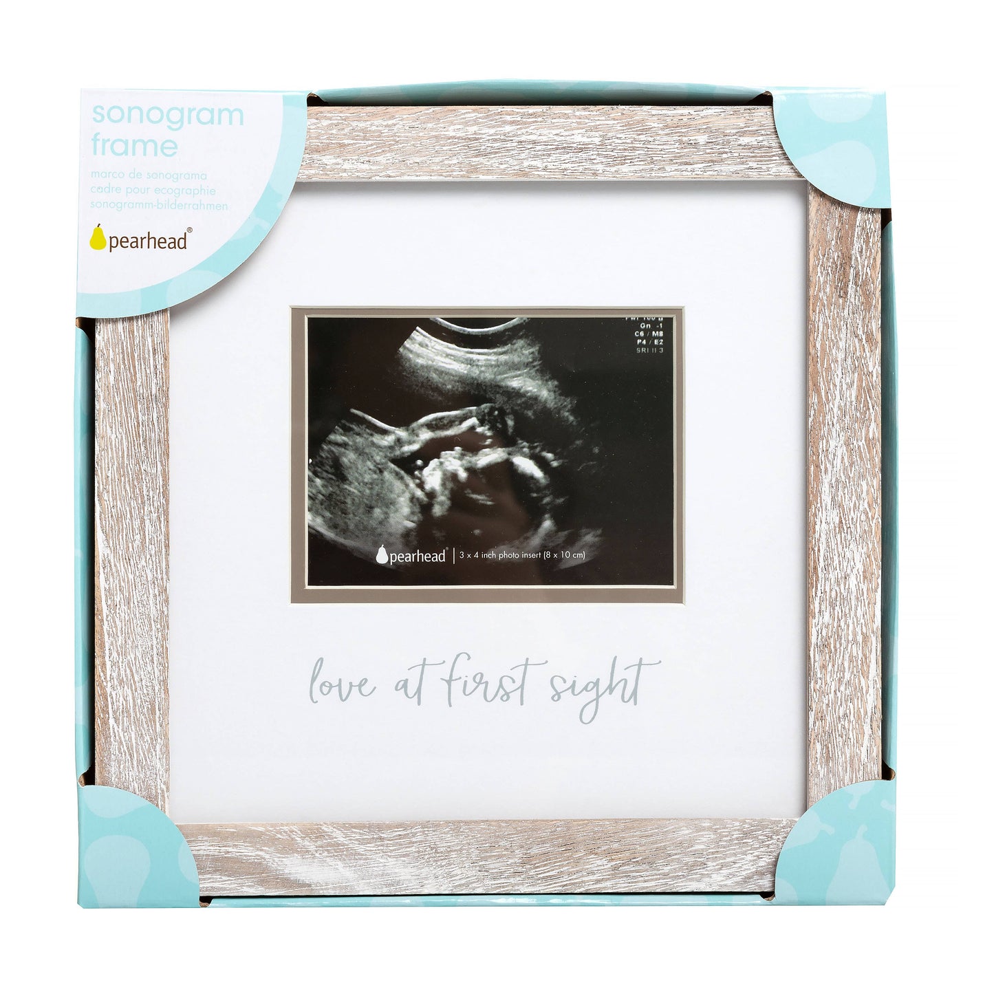 Rustic Sonogram Photo Frame