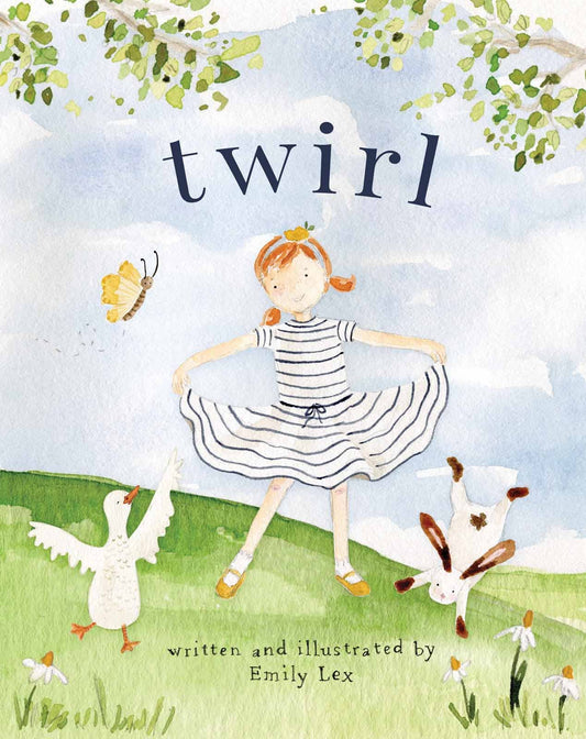 Twirl Hardcover Book