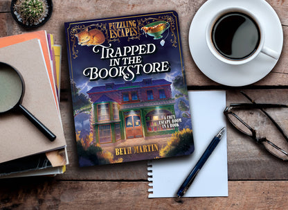Puzzling Escapes: Trapped in the Bookstore- Escape Room Book