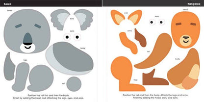 First Sticker Art: Zoo Animals (Create 20 Cute Zoo Animals!)