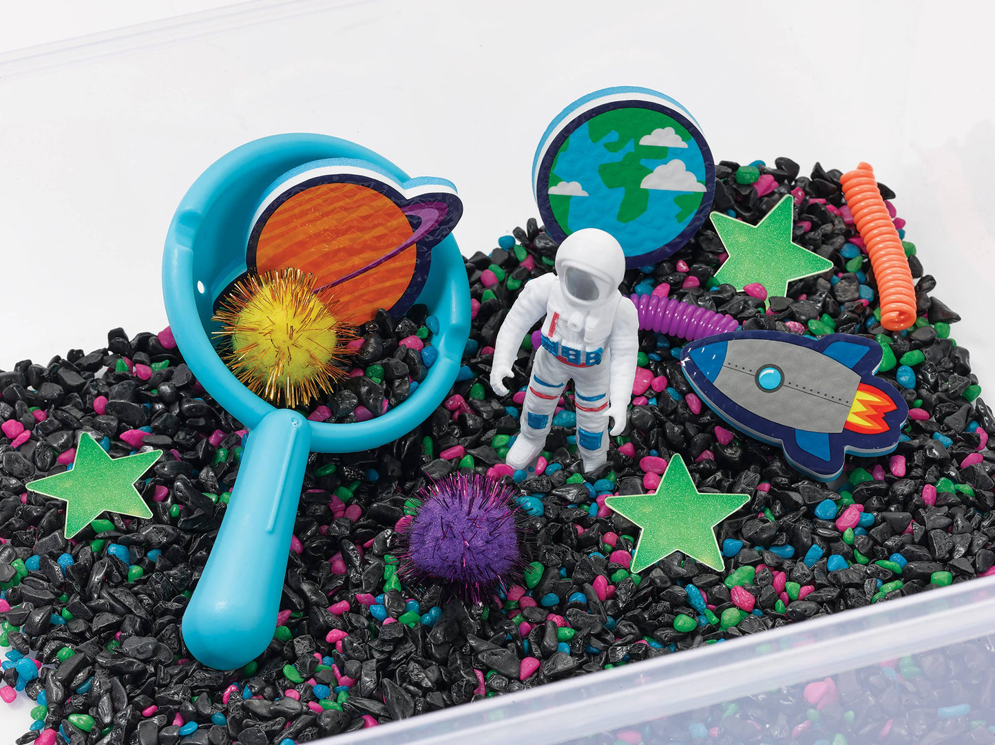 Sensory Bin Outer Space