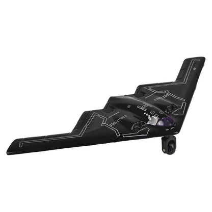5" Diecast Pull Back Stealth Plane