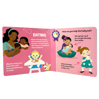 Big Sister Club Board Book with Reward Chart & Stickers