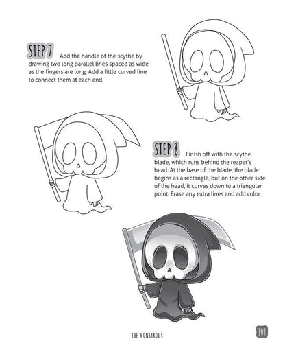 Drawing Spooky Chibi by