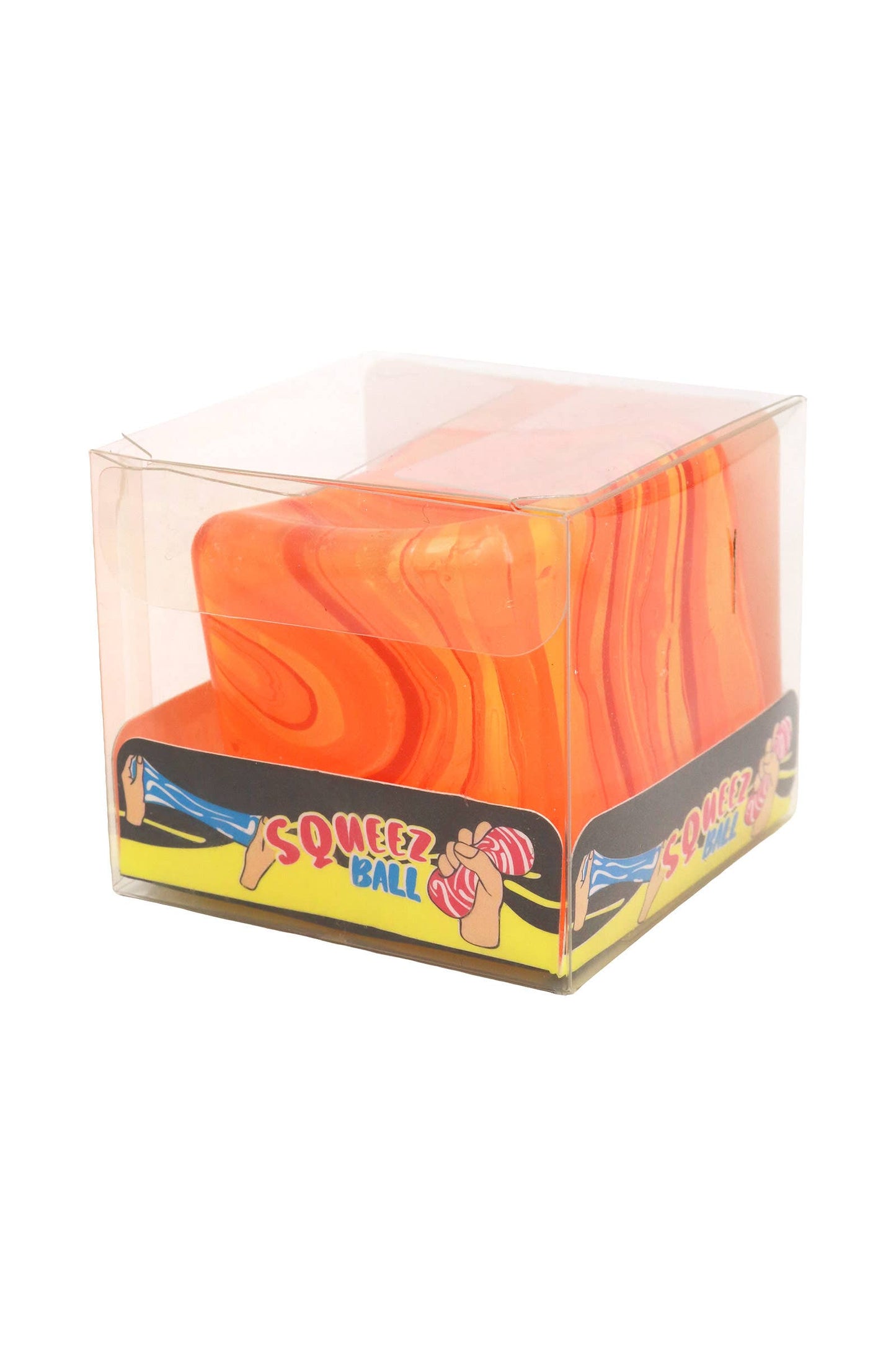 Marbled Cube Putty Filled Squishy
