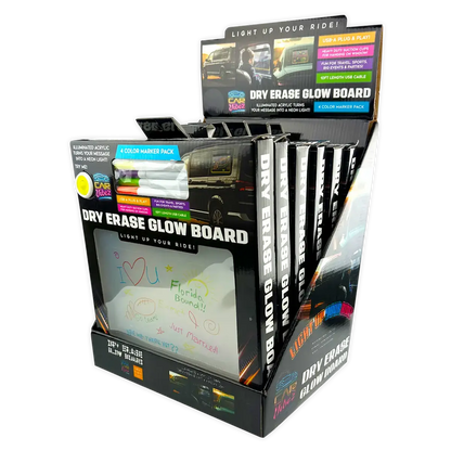 Dry Erase Illuminated Glow Board with Markers