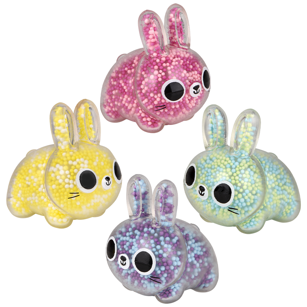 SQUEEZY BEAD BUNNY 2.5"