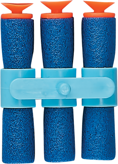 Flying Ace High Velocity Blaster Game – 3-in-1 Foam Launcher