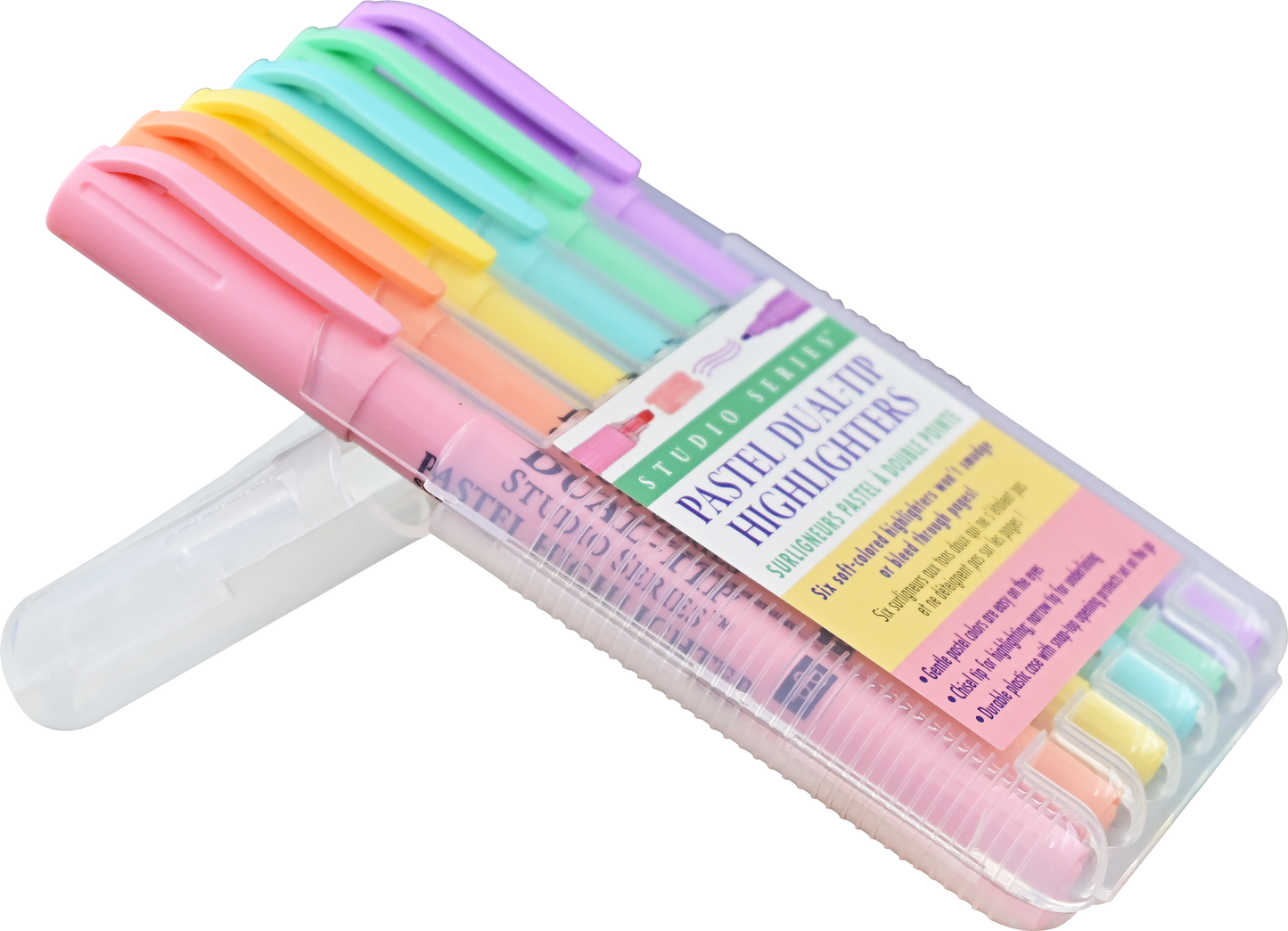 Studio Series Dual-Tip Pastel Highlighters (Set of 6)