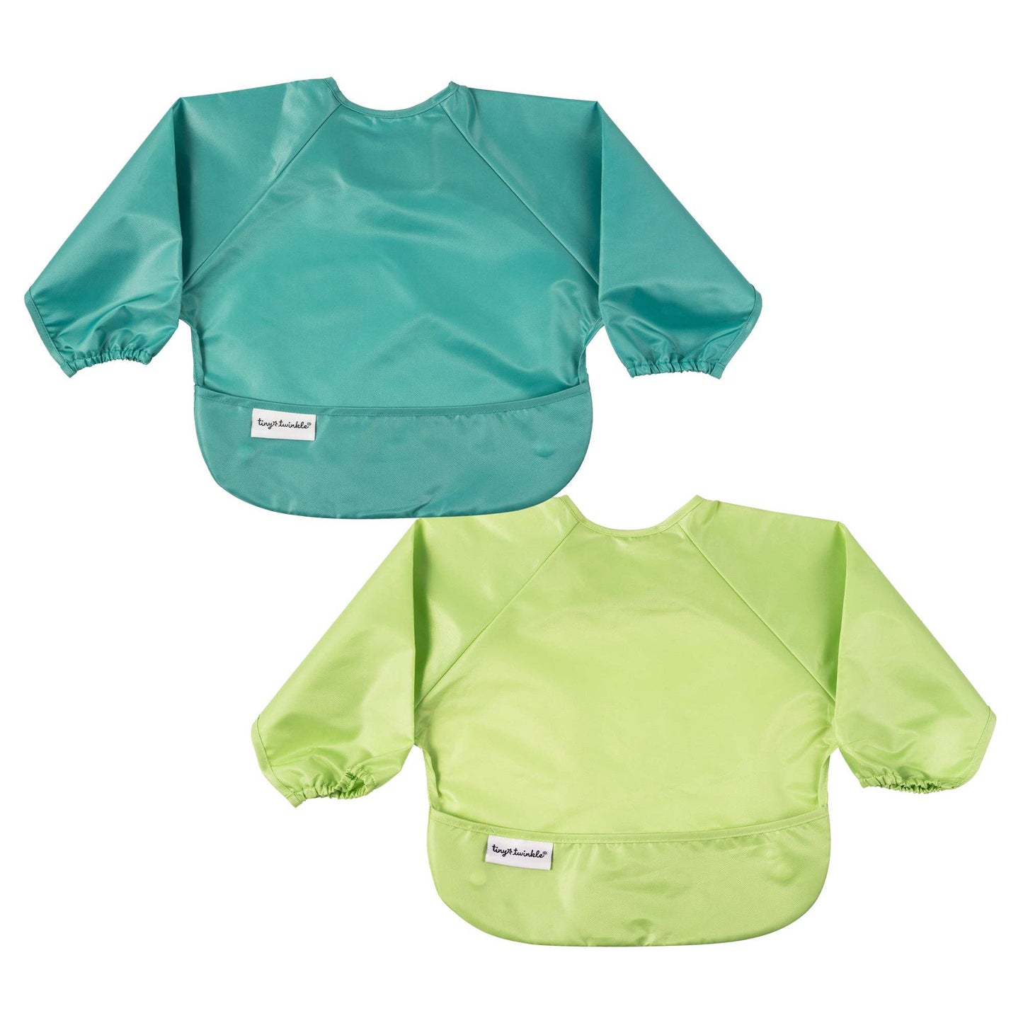 Mess-proof Full Sleeve Bibs - 2 Pack