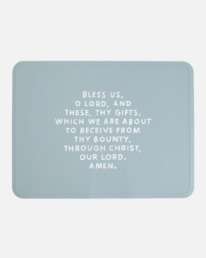 Meal Blessing Silicone Placemat