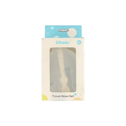 LITTOES Travel Bowl Set Blue - new packaging