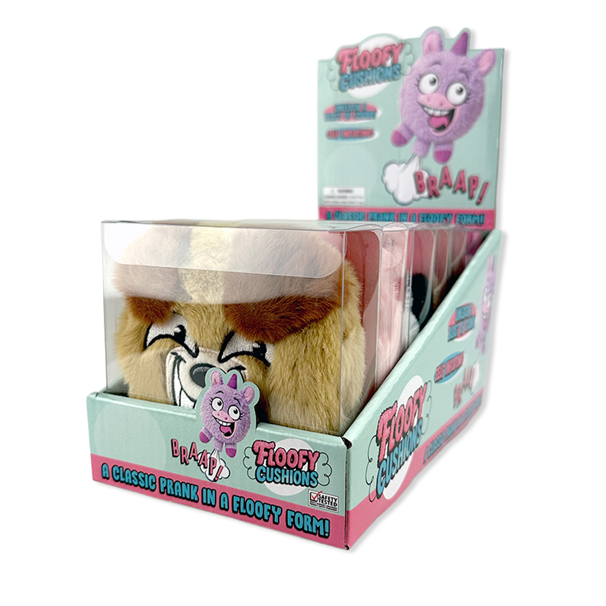 Floofy Cushions Plush Whoopee Cushion