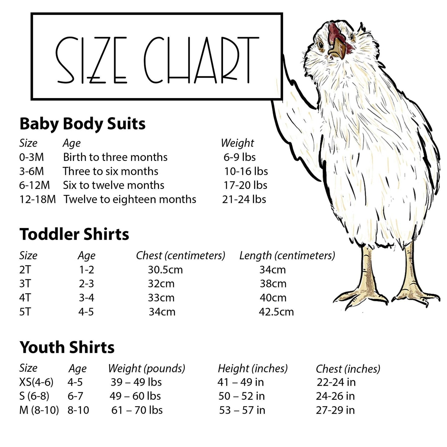 "I Need Space" chicken toddler/youth tee | Farm animals in Space Tee