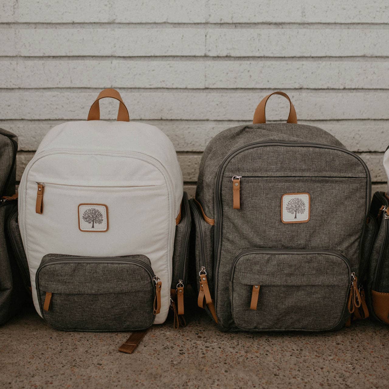 Birch Bag Mini - Diaper Backpack in Cream