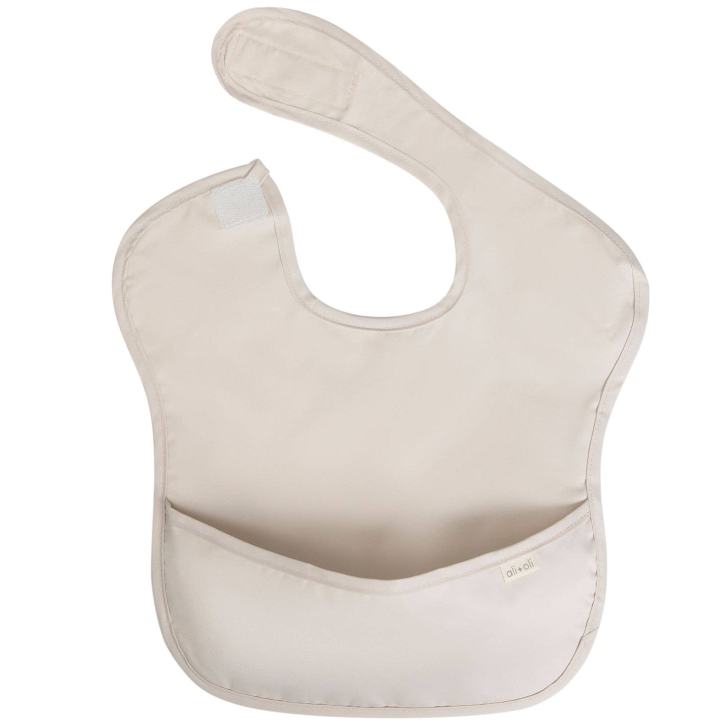 Sleeveless (3-pc) Smock Bib Set for Baby & Toddler (Neutral)